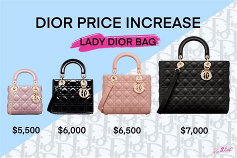 lady dior bag sale|lady dior euro price.